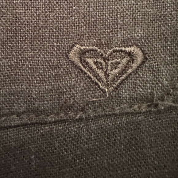 Roxy black rope drawstring surfer pants, size M - Picture 4 of 7